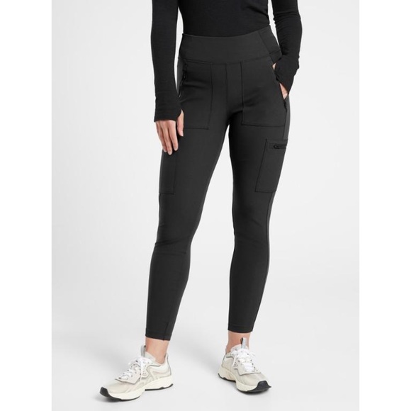 Athleta Pants & Jumpsuits Athleta Headlands Hybrid Cargo Pants Black Outdoor Hiking Poshmark